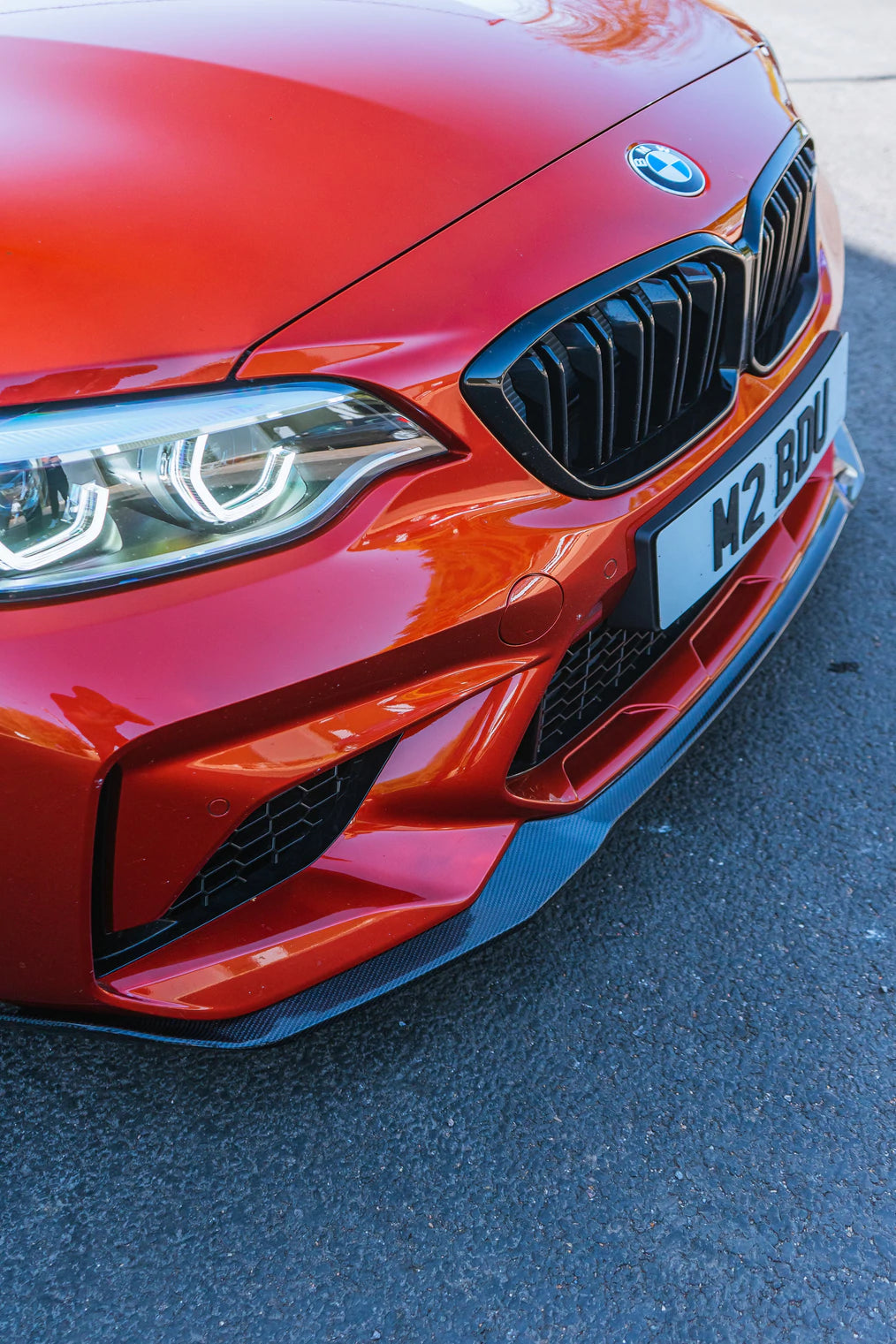 PSR Parts - Carbon Fibre CS Front Splitter for BMW M2 Competition (2018-2021, F87)