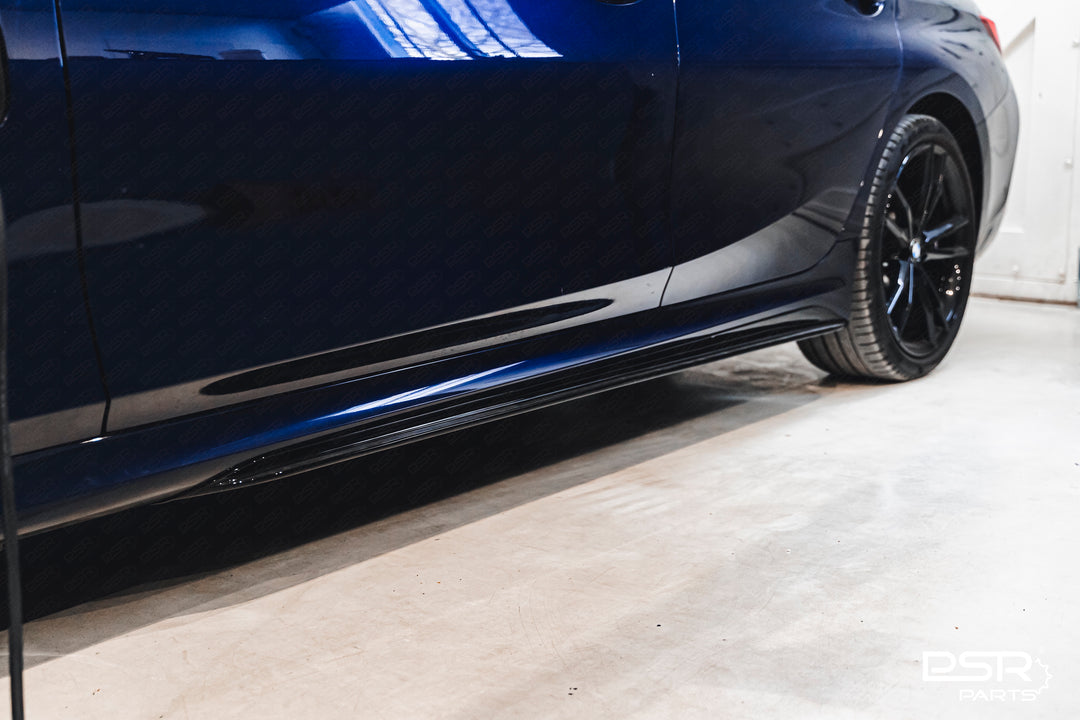 PSR Parts - Gloss Black Performance Type Side Skirt for BMW 3 Series G20 G21