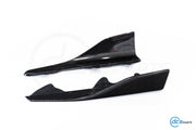 BMW M2 & M2 Competition (2015-2021, F87) Carbon Fibre Performance Side Skirt Winglet Blades