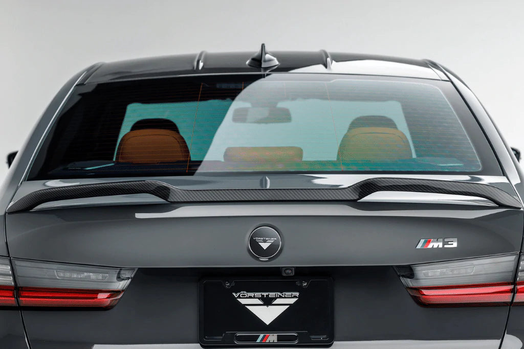 Vorsteiner VRS Aero Decklid Spoiler Carbon Fiber 2x2 Glossy ( M3 only )