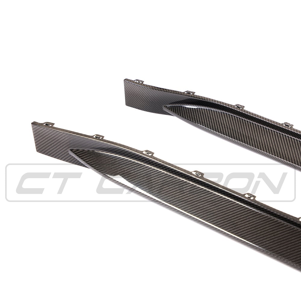 BMW M3 G80 CARBON FIBRE SIDE SKIRT REPLACEMENT - CT DESIGN