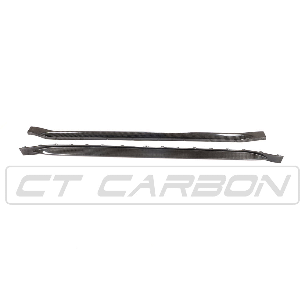 BMW M4 G82/G83 CARBON FIBRE SIDE SKIRT REPLACEMENT - CT DESIGN