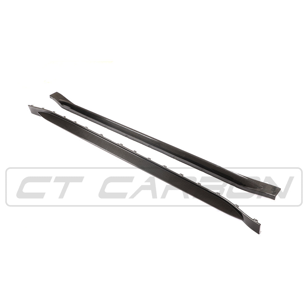 BMW M4 G82/G83 CARBON FIBRE SIDE SKIRT REPLACEMENT - CT DESIGN