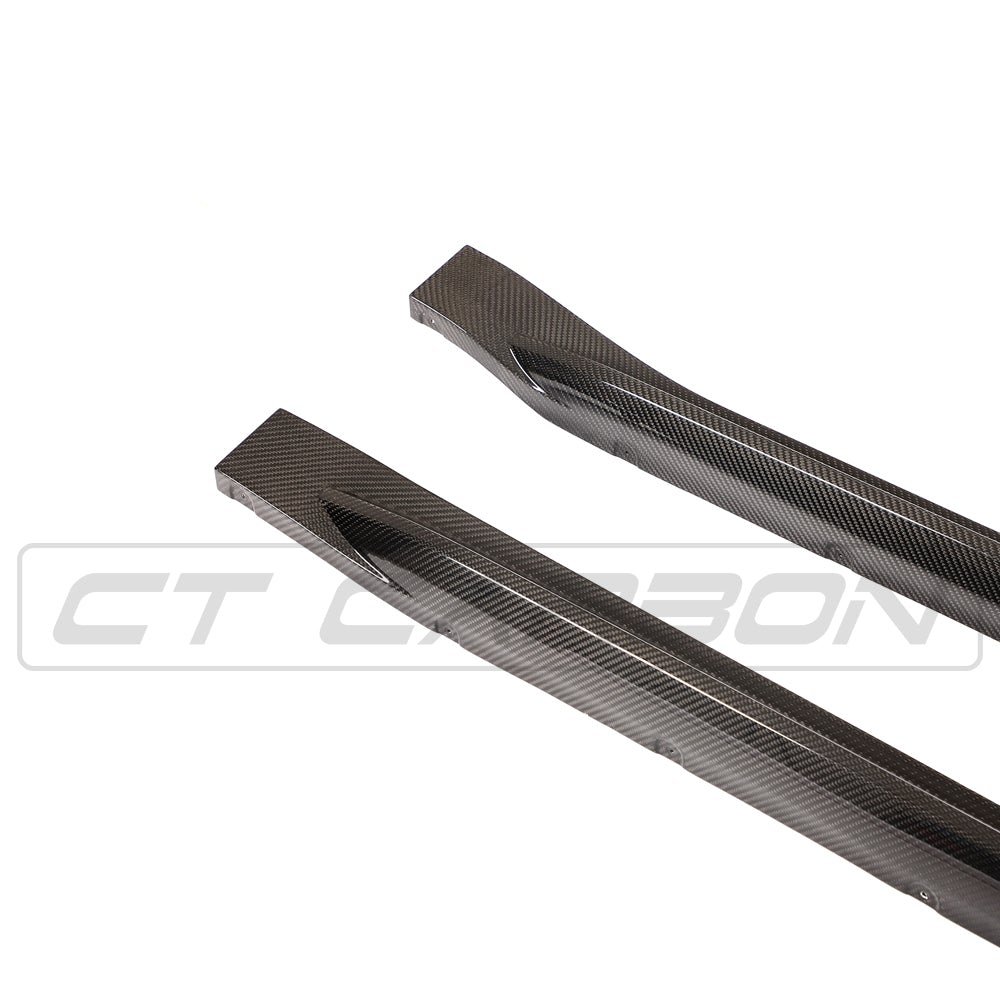 BMW M3 G80 CARBON FIBRE SIDE SKIRT REPLACEMENT - CT DESIGN