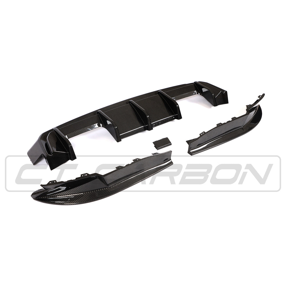 BMW M4 G82/G83 CARBON FIBRE DIFFUSER - CT DESIGN