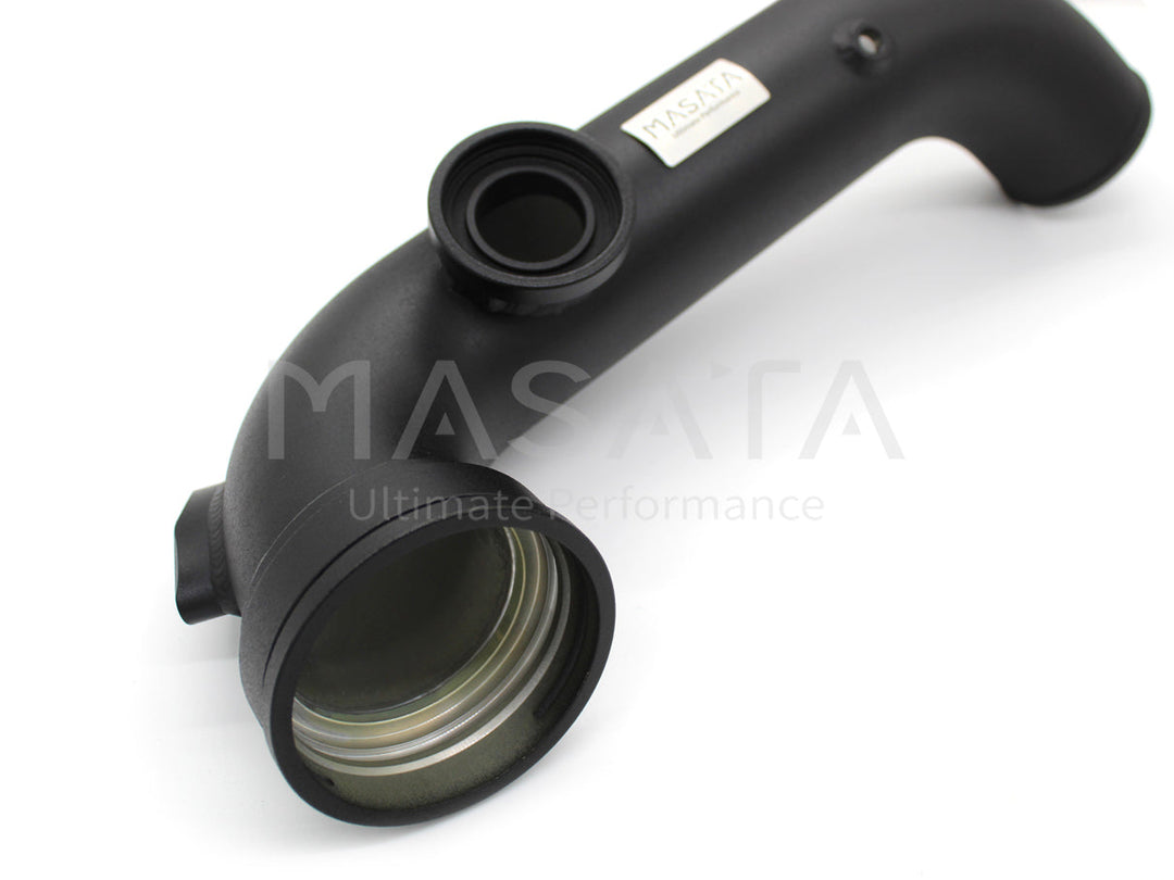 Masata BMW N54 E82 E90 E92 Aluminium Chargepipe with HKS BOV Blow Off Valve (1M, 135i & 335i) - MASATA UK