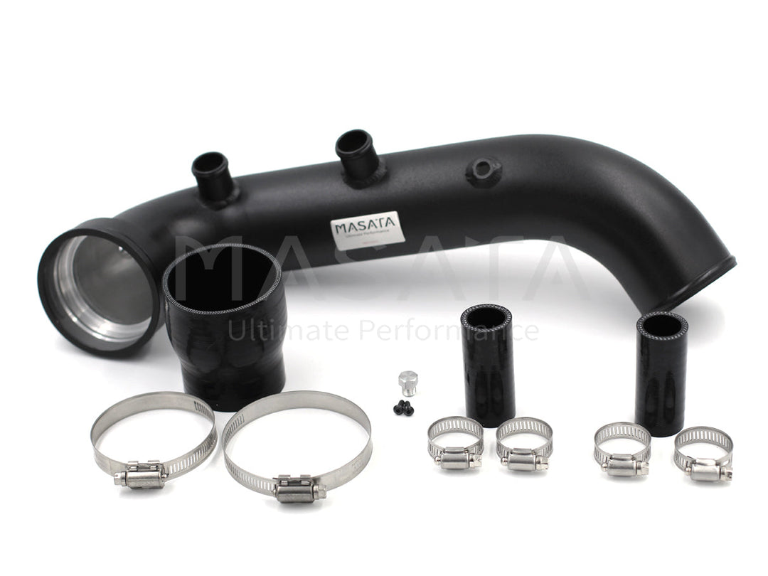 Masata BMW N54 E82 E90 E92 OEM Aluminium Chargepipe (1M, 135i & 335i) - MASATA UK