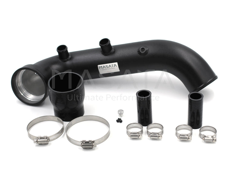 Masata BMW N54 E82 E90 E92 OEM Aluminium Chargepipe (1M, 135i & 335i) - MASATA UK