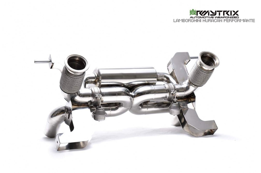 Armytrix - LAMBORGHINI HURACAN EVO 5.2 V10 - Cat-back Stainless Steel  - LBH64S-C