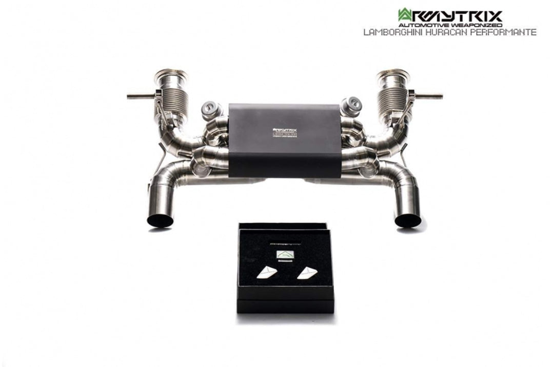 Armytrix - LAMBORGHINI HURACAN EVO 5.2 V10 - Cat-back Titanium  - LBH64-C
