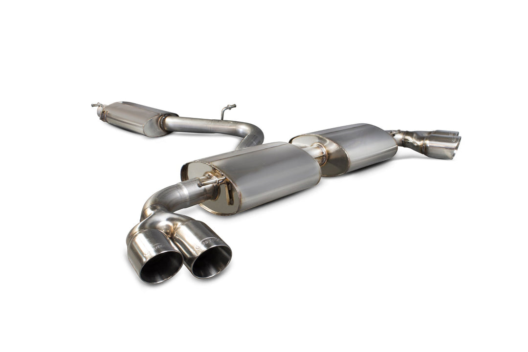 Scorpion Redpower - Audi TT Mk2 3.2 V6/TT S Mk2 - Resonated cat-back system Catback - SAU026 - 2006 - 2014