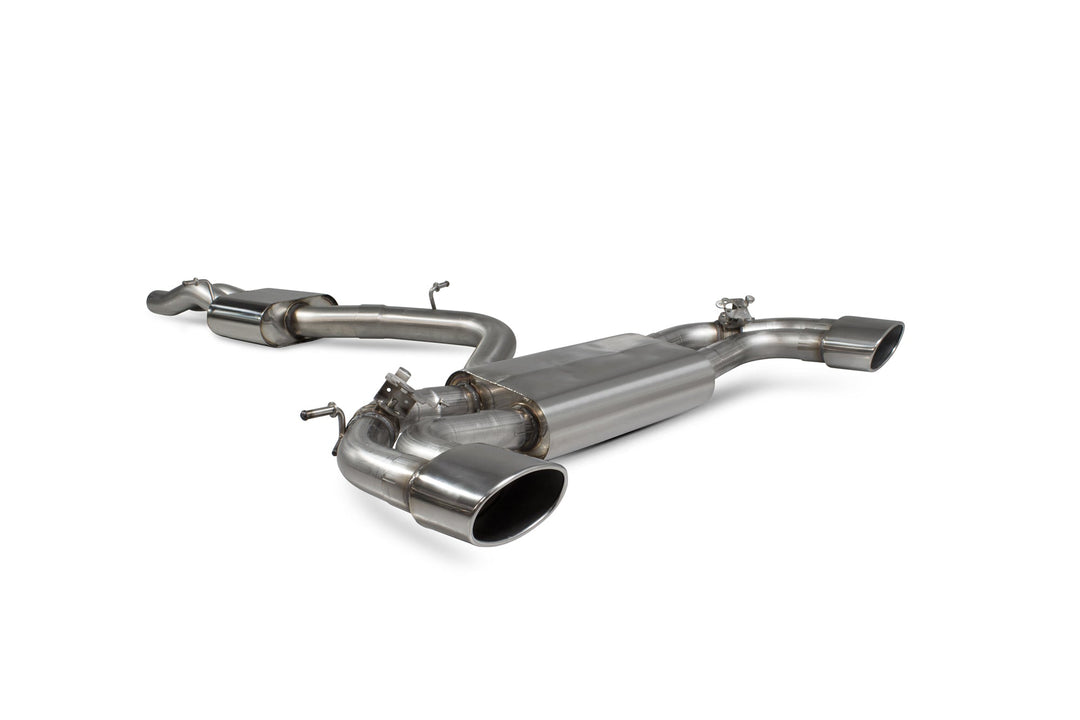 Scorpion Redpower - Audi RS3 Saloon 8V MQB (GPF and non GPF models) - Resonated cat-back system with electronic valves Catback - SAU083 - 2017 - 2020