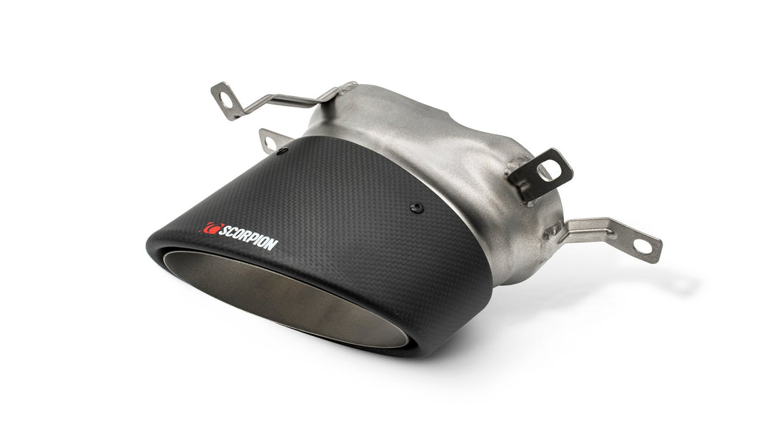 Scorpion Redpower - Audi RS6 Avant C7 - 170 x 120mm Carbon Fibre Ascari RS trim (pair) Midpipe - SAU087U - 2013 - 2018