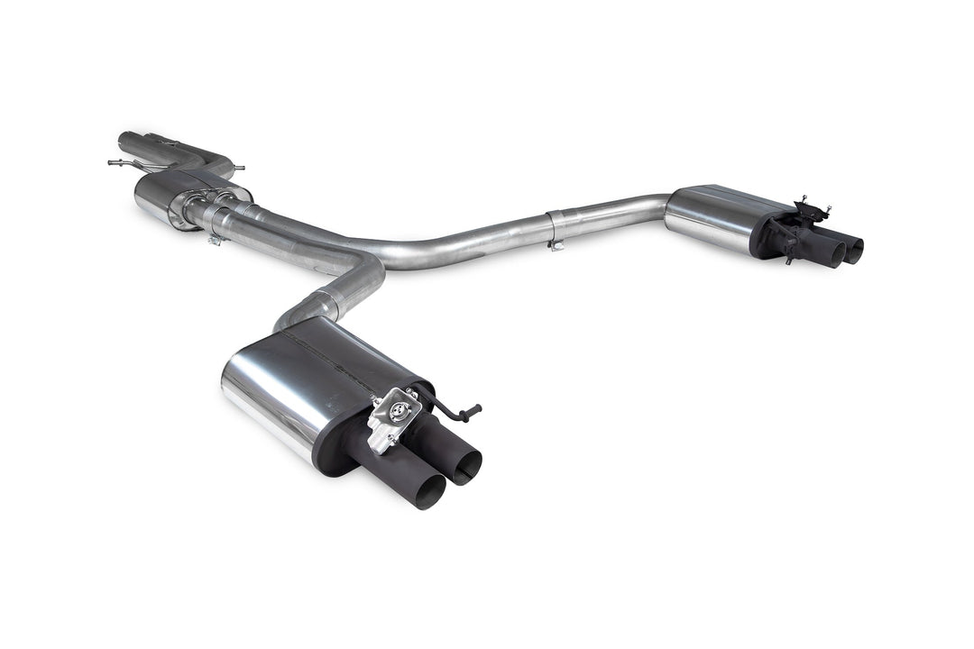 Scorpion Redpower - Audi RS6 Avant C7 / RSC7 C7 - Resonated half system Axle back - SAU087 - 2013 - 2018