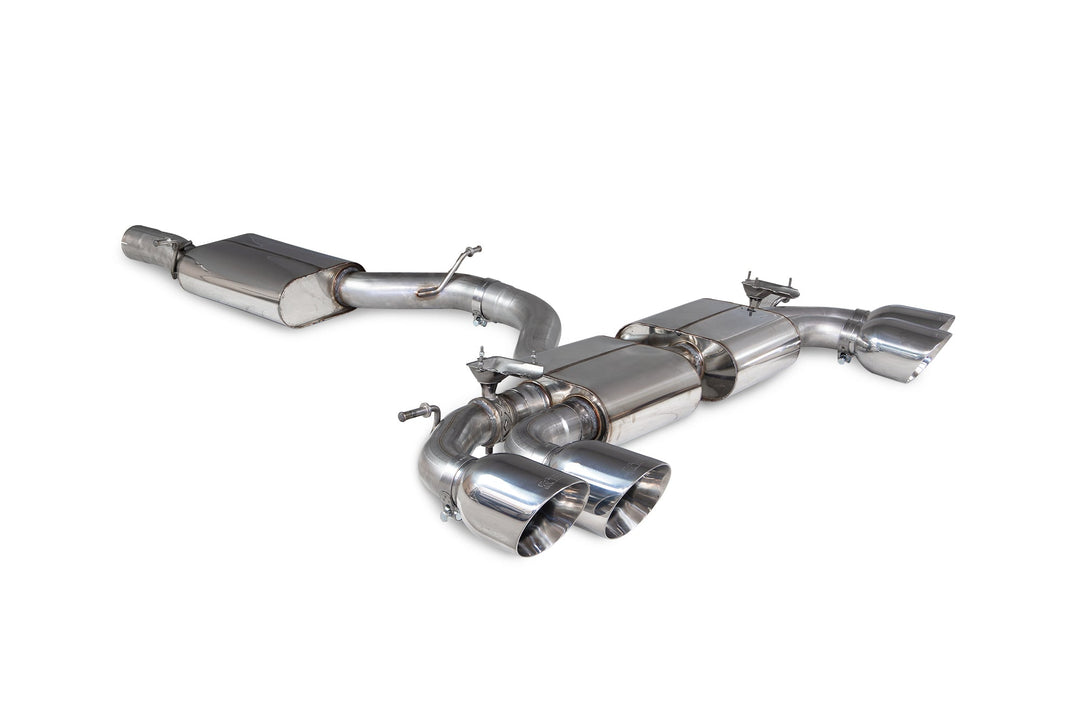 Scorpion Redpower - Audi S3 8Y Sportback  - Resonated cat/gpf back system & electronic valves Catback - SAU093 - 2020 - 2023