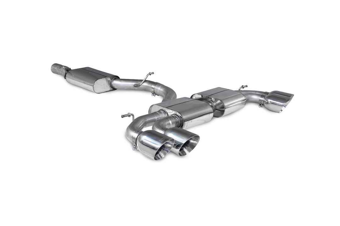 Scorpion Redpower - Audi S3 8Y Sportback  - Resonated cat/gpf back system Catback - SAU094 - 2020 - 2023