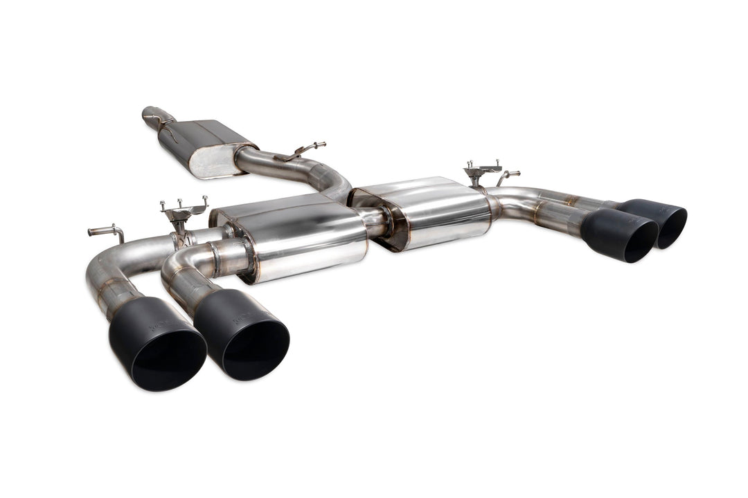 Scorpion Redpower - Audi S3 Saloon 8V - Resonated cat/gpf-back system & electronic valves Catback - SAU096C - 2013 - 2020