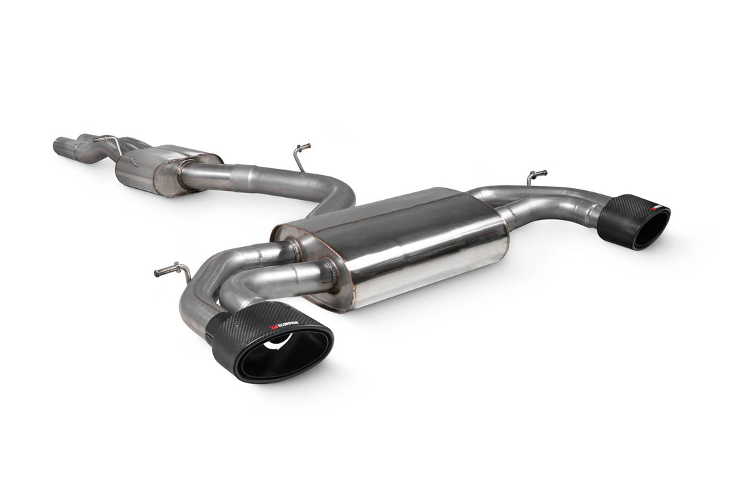 Scorpion Redpower - Audi RS3 8V Pre-Facelift - Resonated cat-back system without valves Catback - SAU107CF - 2015 - 2017