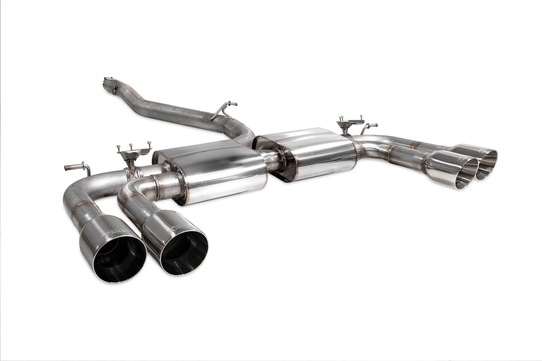 Scorpion Redpower - Audi S3 Saloon 8V - Non-resonated cat/gpf-back system with valves Catback - SAUS096 - 2013 - 2020