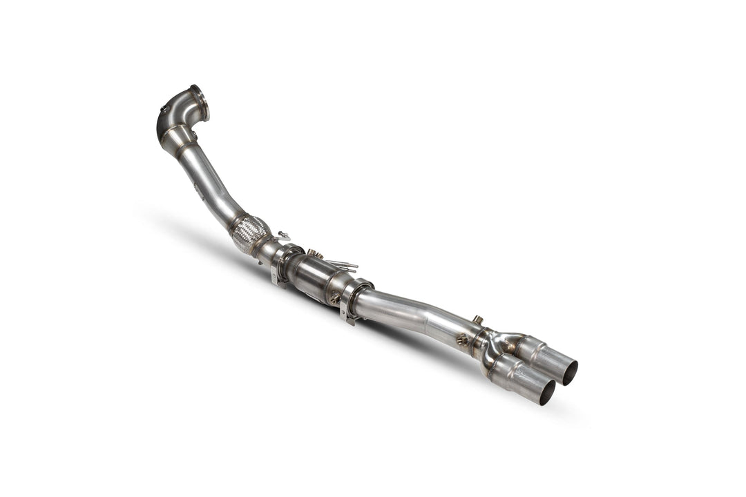 Scorpion Redpower - Audi RS3 8V Sportback / RS3 8V Saloon / TTRS MK3 GPF Models - Downpipe with sports catalyst (GPF removed) Downpipe - SAUX089 - 2019 - 2023