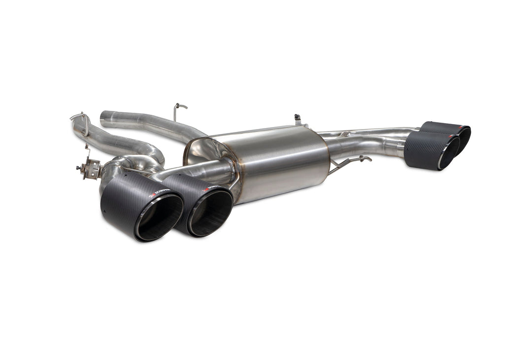 Scorpion Redpower - BMW X3 M including Competition - Half System with valves Axle back - SBM090CF - 2019 - 2021