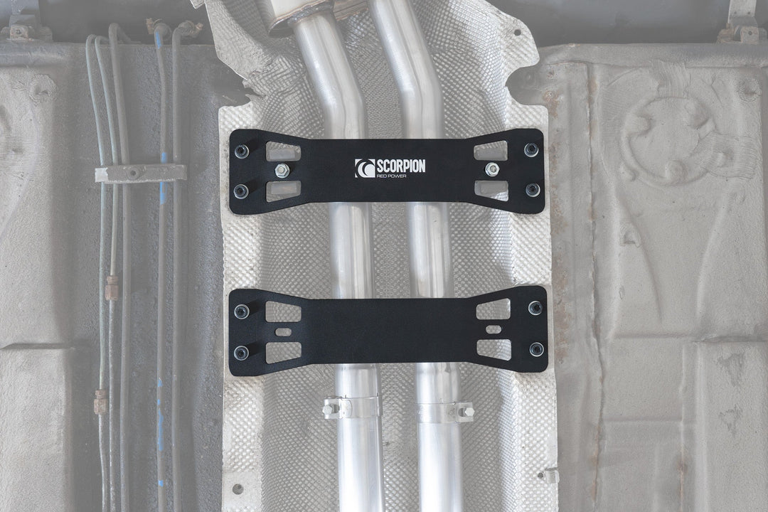 Scorpion Redpower - BMW E46 320/325/330 - Tunnel Brace / Exhaust Mount (Pair) Exhaust - SBM093B2 - 2000 - 2006