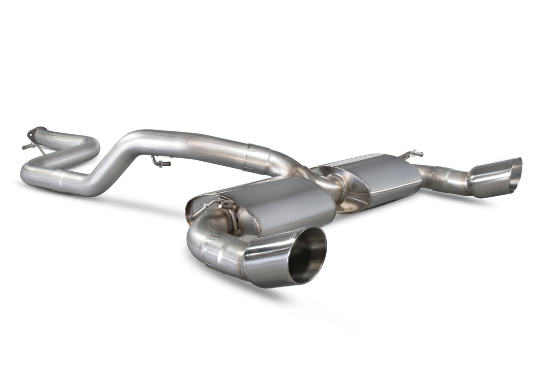Scorpion Redpower - Ford Focus MK2 RS  - Non-resonated cat-back system  Catback - SFD066 - 2009 - 2011