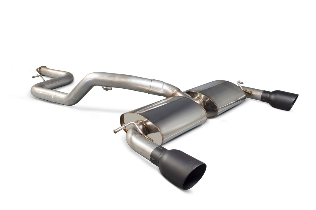 Scorpion Redpower - Ford Focus MK2 ST 225 2.5 Turbo  - 76mm/3 Non-resonated cat-back system Catback - SFD067C - 2006 - 2011