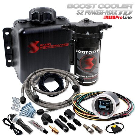 Snow Performance - Boost Cooler System: Turbo-/Supercharged Boost Cooler System - Petrol - Stage 2E Power-Max ProLine - SP10250PrO