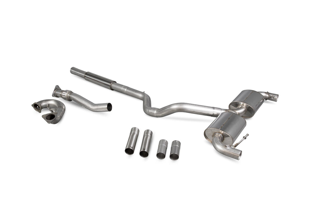 Scorpion Redpower - Renault Clio MK3 2.0 RS 200/MK3 197 Sport 2.0 16v (Megane Engine Swap) - Turbo-back res de-cat system Exhaust - SRNC030SYS - 2006 - 2012
