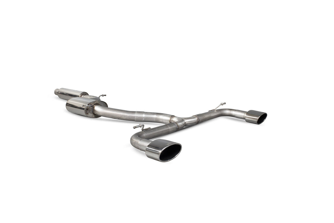Scorpion Redpower - Seat Leon Cupra 2.0 Tsi 280 / 290 / 300 GPF and Non GPF models - Resonated cat/gpf-back system Catback - SST011 - 2014 - 2019