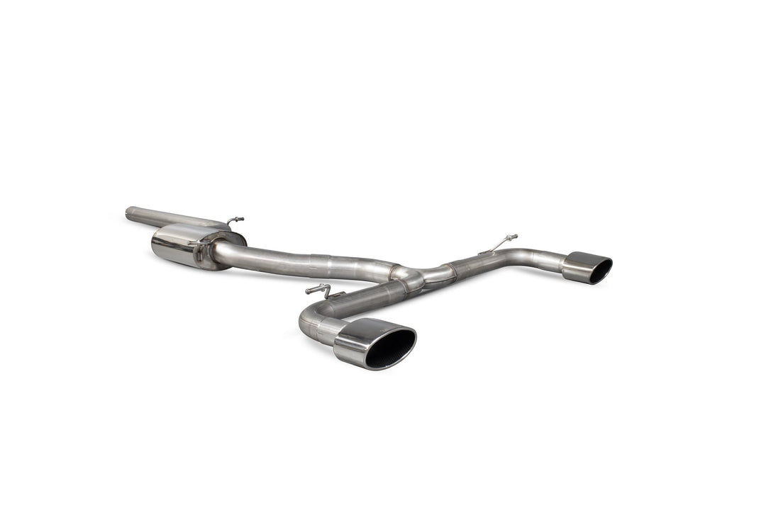 Scorpion Redpower - Seat Leon Cupra 2.0 Tsi 280 / 290 / 300 GPF and Non GPF models - Non-resonated cat/gpf-back system Catback - SSTS011 - 2014 - 2019