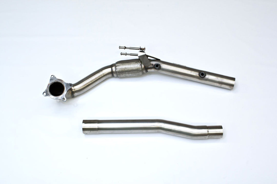 Milltek Large-bore Downpipe and De-cat - Audi A3 2.0T FSI 2WD 3 door 2003-2012 - SSXAU284