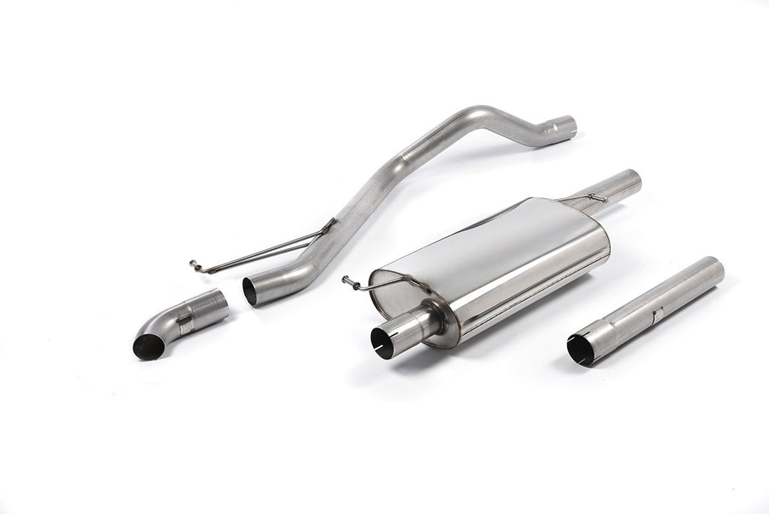 Milltek Cat-back - Volkswagen Transporter \ Caravelle T5 LWB 1.9 TDi (85ps & 104ps) 2WD and 4MOTION 2003-2009 - SSXVW211