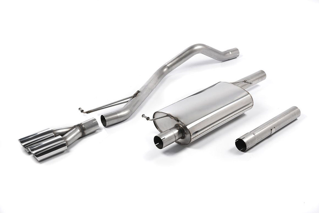 Milltek Cat-back - Volkswagen Transporter \ Caravelle T5 LWB 2.5 TDi (130ps & 174ps) 2WD and 4MOTION 2003-2009 - SSXVW212