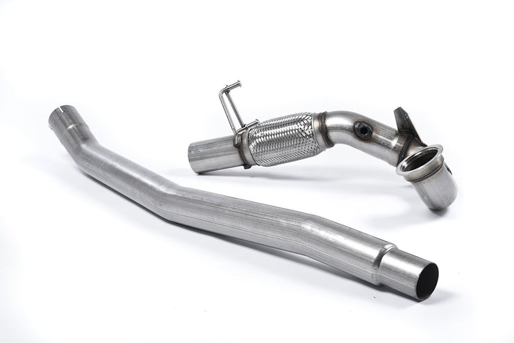 Milltek Large-bore Downpipe and De-cat - Volkswagen Golf Mk7.5 R 2.0 TSI 310PS (Non-GPF Equipped Models Only) 2017-2021 - SSXVW348