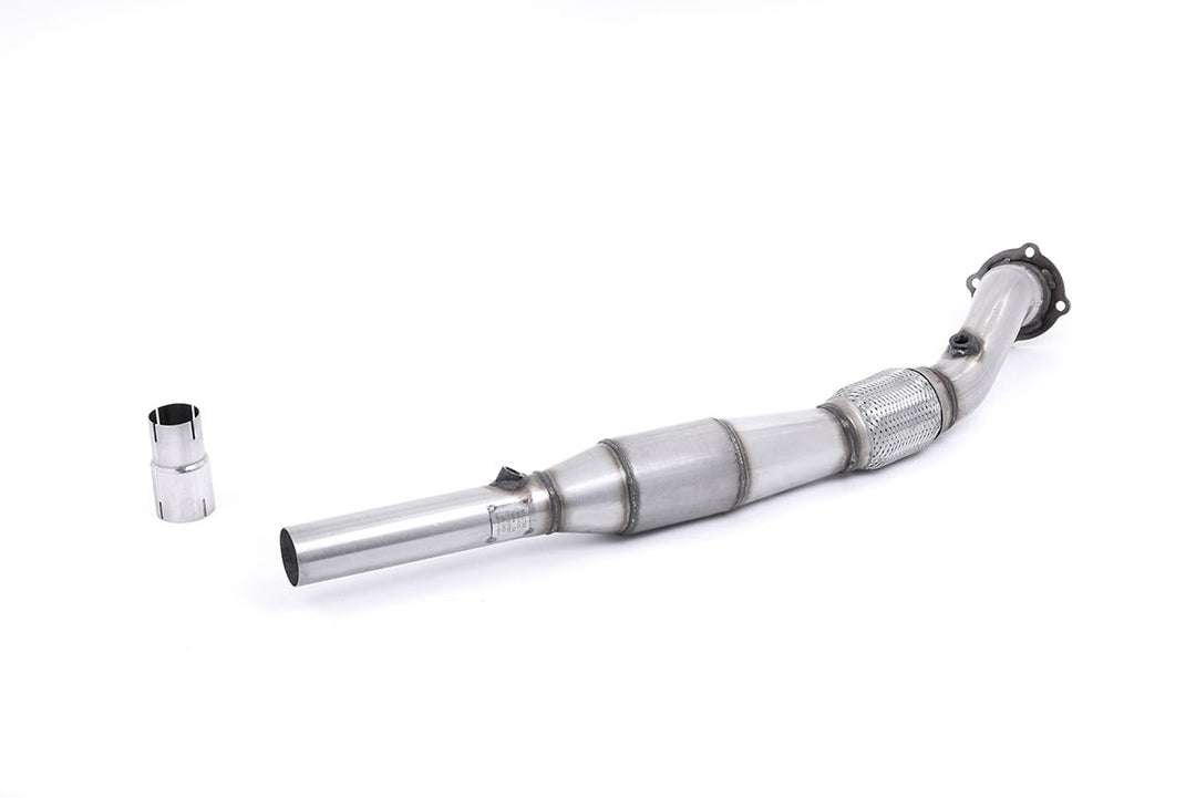 Milltek Large Bore Downpipe and Hi-Flow Sports Cat - Skoda Octavia RS 1.8T 180 and 1.8T 150 1998-2006 - SSXVW393