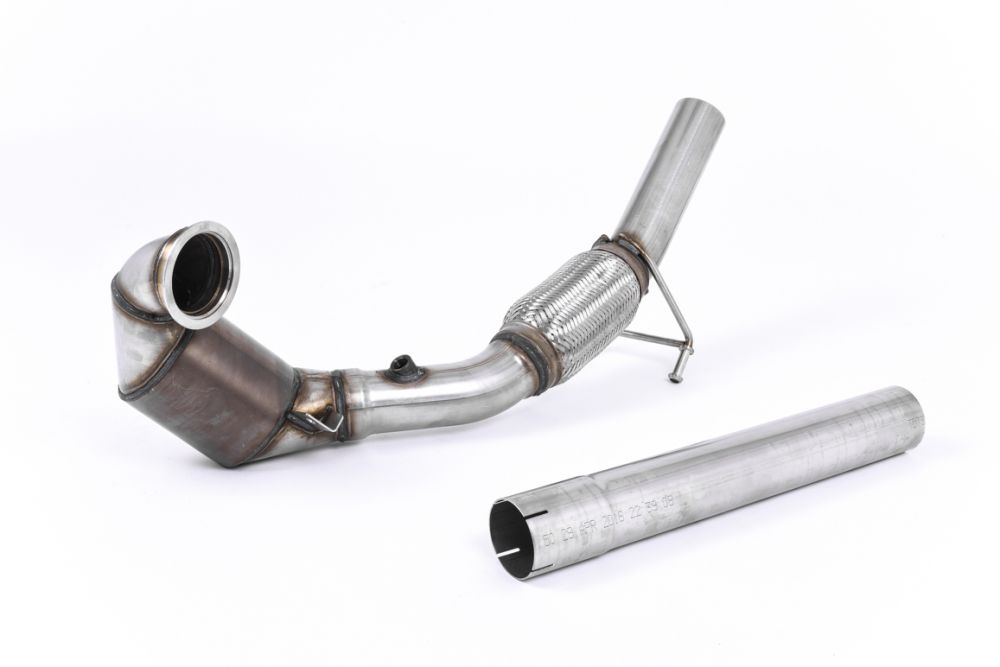 Milltek Large Bore Downpipe and Hi-Flow Sports Cat - Volkswagen Polo GTI 1.8 TSI 192PS (3 & 5 door) 2015-2018 - SSXVW417