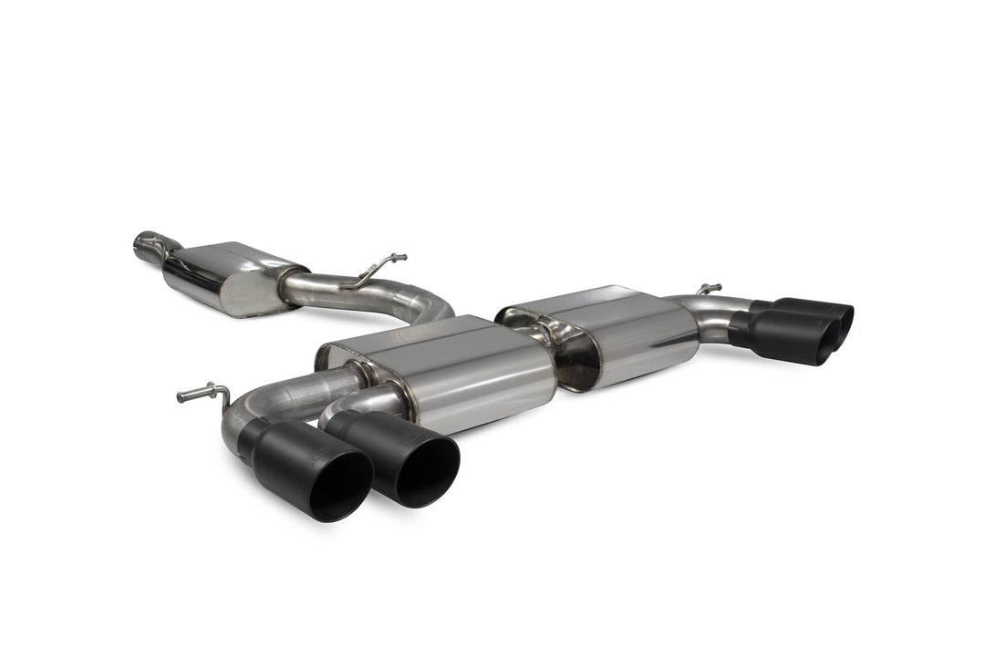 Scorpion Redpower - Volkswagen Golf MK7 R - Resonated cat-back system with no valves Catback - SVW044DC - 2014 - 2016