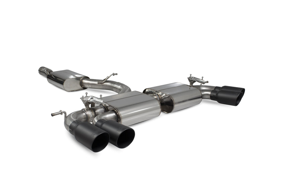 Scorpion Redpower - Volkswagen Golf MK7 R  - Resonated cat-back system with electronic valves Catback - SVW046DC - 2014 - 2016