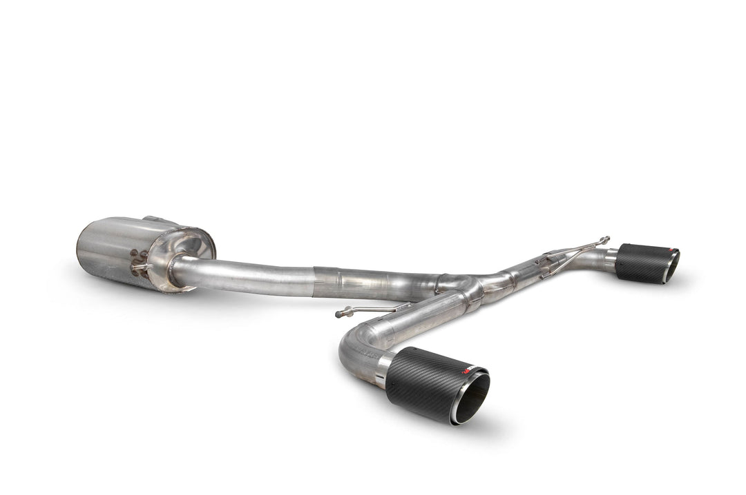 Scorpion Redpower - Volkswagen Golf Mk6 Gti 2.0 Tsi & Edition 35 - Resonated Predator Cat-back System Catback - SVW071CF - 2009 - 2013