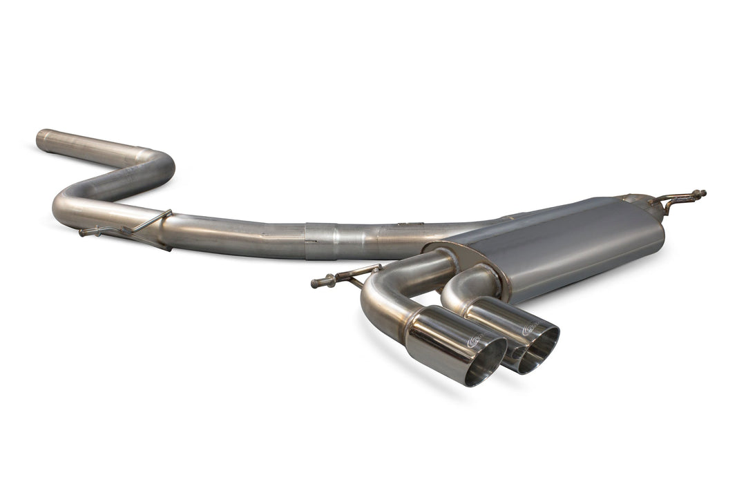 Scorpion Redpower - Volkswagen Golf MK6 GT 2.0 Tdi - Non-resonated cat-back system  Catback - SVWS048 - 2009 - 2013