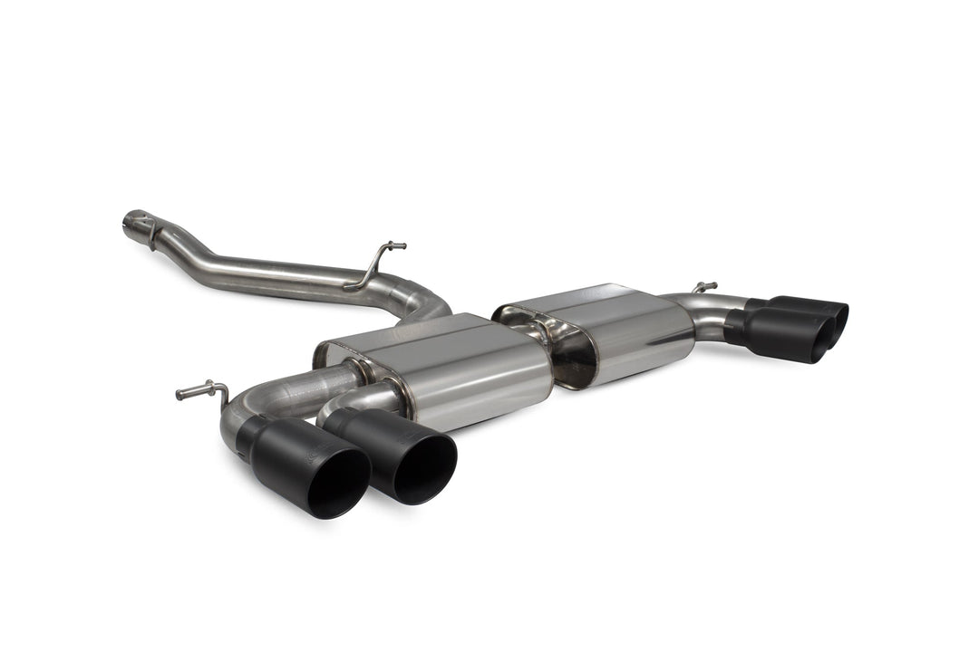 Scorpion Redpower - Volkswagen Golf R MK7.5 Facelift GPF & Non GPF Models - Non-res cat/gpf back system Catback - SVWS055DC - 2017 - 2020