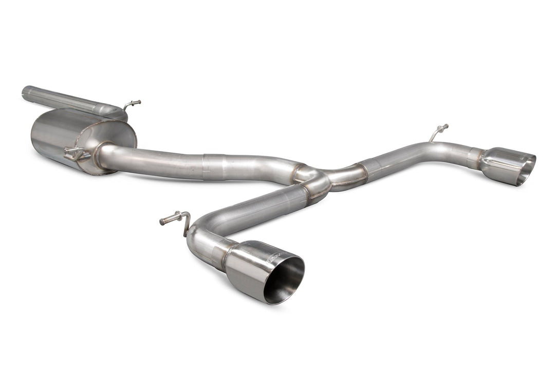 Scorpion Redpower - Volkswagen Golf MK7.5 GTi Non GPF Model Only - Non-resonated cat-back system Catback - SVWS056 - 2017 - 2019
