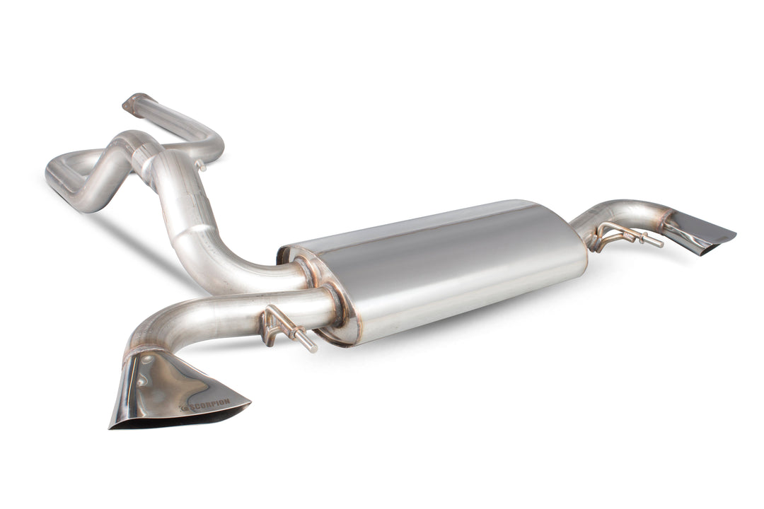 Scorpion Redpower - Vauxhall Astra J VXR Non GPF Model Only - Non-resonated cat-back system Catback - SVXS057 - 2012 - 2019