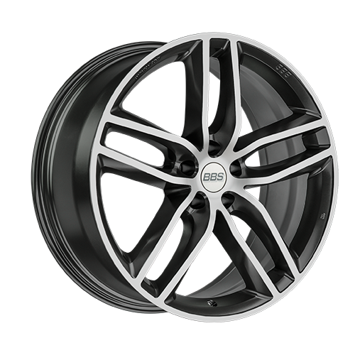 BBS - SX - platinum silver diamond-cut