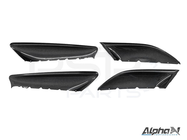 Alpha N - BMW M2 F87 Carbon Door Inserts ( 4pcs. Set )