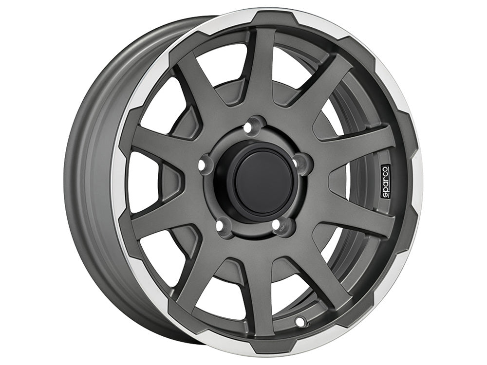 SPARCO DAKAR WHEELS MATT DARK GREY LIP POL
