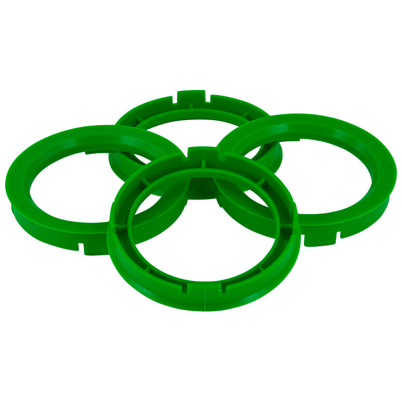 Set TPI Centreerringen - 60.1->59.1mm - Sea Foam Groen