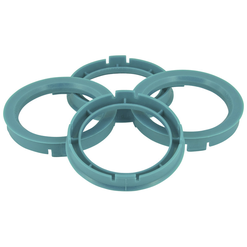 Set TPI Centreerringen - 63.3->60.1mm - Process Blauw
